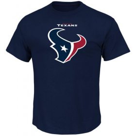 Wholesale Cheap Houston Texans Majestic Big & Tall Critical Victory T-Shirt Navy