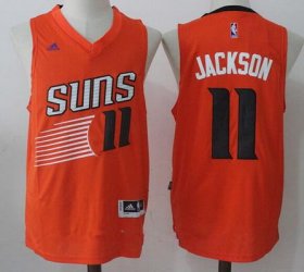 Wholesale Cheap Men\'s 2017 Draft Phoenix Suns #11 Josh Jackson Orange Stitched NBA adidas Revolution 30 Swingman Jersey