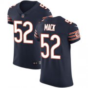 Wholesale Cheap Nike Bears #52 Khalil Mack Navy Blue Team Color Men's Stitched NFL Vapor Untouchable Elite Jersey