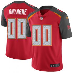 Wholesale Cheap Nike Tampa Bay Buccaneers Customized Red Team Color Stitched Vapor Untouchable Limited Men\'s NFL Jersey