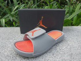 Wholesale Cheap Women\'s Jordan Hydro 6 sandals Shoes Grey/orange