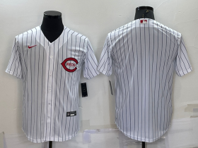 Wholesale Cheap Men\'s Cincinnati Reds Blank 2022 White Field of Dreams Stitched Baseball Jersey