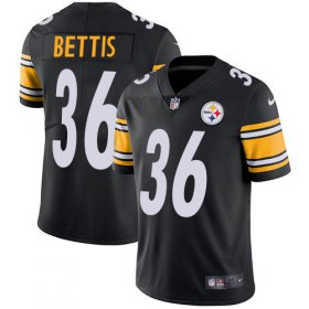 Wholesale Cheap Nike Steelers #36 Jerome Bettis Black Team Color Men\'s Stitched NFL Vapor Untouchable Limited Jersey