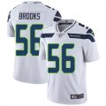 Wholesale Cheap Nike Seahawks #56 Jordyn Brooks White Men's Stitched NFL Vapor Untouchable Limited Jersey