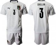 Wholesale Cheap 2021 Men Italy away 3 white soccer jerseys