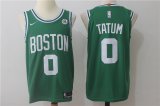 Wholesale Cheap Men's Boston Celtics #0 Jayson Tatum Green 2017-2018 Nike Swingman Stitched NBA Jersey