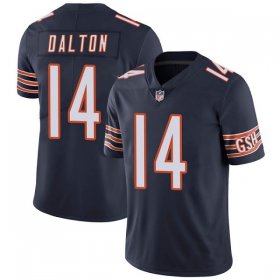 Wholesale Cheap Men\'s Chicago Bears #14 Andy Dalton Navy Vapor untouchable Limited Stitched Jersey