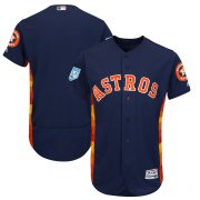 Wholesale Cheap Astros Blank Navy 2019 Spring Training Flex Base Stitched MLB Jersey