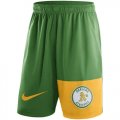 Wholesale Cheap Men's Oakland Athletics Nike Green Cooperstown Collection Dry Fly Shorts