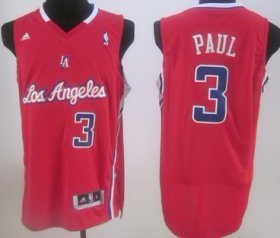 Wholesale Cheap Los Angeles Clippers #3 Chris Paul Red Swingman Jersey