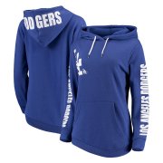 Wholesale Cheap Los Angeles Dodgers G-III 4Her by Carl Banks Women's 12th Inning Pullover Hoodie Royal
