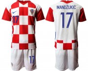 Wholesale Cheap Men 2021 European Cup Croatia white home 17 Soccer Jerseys