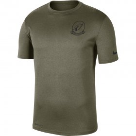 Wholesale Cheap Men\'s Arizona Cardinals Nike Olive 2019 Salute to Service Sideline Seal Legend Performance T-Shirt