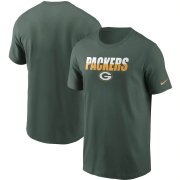 Wholesale Cheap Green Bay Packers Nike Split T-Shirt Green