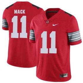 Wholesale Cheap Ohio State Buckeyes 11 Austin Mack Red 2018 Spring Game College Football Limited Jersey