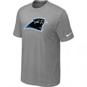 Wholesale Cheap Nike Carolina Panthers Sideline Legend Authentic Logo Dri-FIT NFL T-Shirt Light Grey