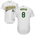 Wholesale Cheap Athletics #8 Joe Morgan White Flexbase Authentic Collection Stitched MLB Jersey