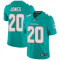 Wholesale Cheap Nike Dolphins #20 Reshad Jones Aqua Green Team Color Men's Stitched NFL Vapor Untouchable Limited Jersey
