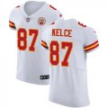 Wholesale Cheap Nike Chiefs #87 Travis Kelce White Men's Stitched NFL Vapor Untouchable Elite Jersey