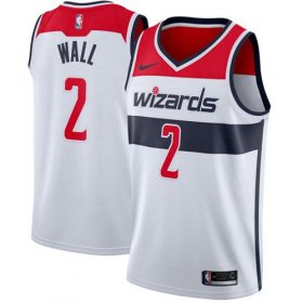 Wholesale Cheap Nike Washington Wizards #2 John Wall White NBA Swingman Jersey