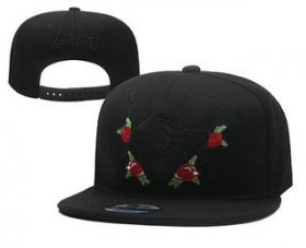 Wholesale Cheap Men\'s Los Angeles Lakers Snapback Ajustable Cap Hat