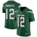 Wholesale Cheap Nike Jets #12 Joe Namath Green Team Color Youth Stitched NFL Vapor Untouchable Limited Jersey
