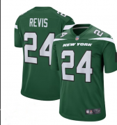 Wholesale Cheap Men's New York Jets #24 Darrelle Revis Green Vapor Untouchable Limited Stitched Jersey