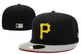 Wholesale Cheap Pittsburgh Pirates fitted hats 01