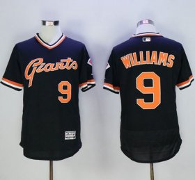 Wholesale Cheap Giants #9 Matt Williams Black Flexbase Authentic Collection Cooperstown Stitched MLB Jersey