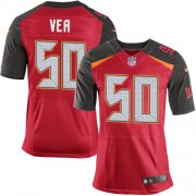 Wholesale Cheap Nike Buccaneers #50 Vita Vea Red Team Color Men's Stitched NFL New Elite Jersey