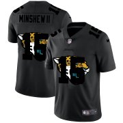 Wholesale Cheap Jacksonville Jaguars #15 Gardner Minshew II Men's Nike Team Logo Dual Overlap Limited NFL Jersey Black
