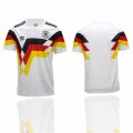 Wholesale Cheap Germany Blank White 1990 Throwback Soccer Country Jersey