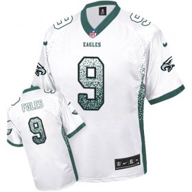 Wholesale Cheap Nike Eagles #9 Nick Foles White Men\'s Stitched NFL Elite Drift Fashion Jersey