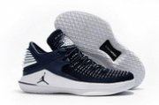 Wholesale Cheap Air Jordan 32 XXXI Low Shoes Deep Blue/White