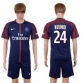 Wholesale Cheap Paris Saint-Germain #24 Nkunku Home Soccer Club Jersey