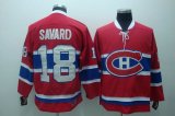 Wholesale Cheap Canadiens #18 Serge Savard Stitched Red CH CCM Throwback NHL Jersey