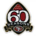 Wholesale Cheap Stitched San Francisco 49ers 60th Season Jersey Patch (2006)