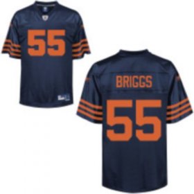Wholesale Cheap Bears #55 Lance Briggs Blue/Orange 1940s Throwback Stitched NFL Jersey