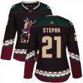 Wholesale Cheap Adidas Coyotes #21 Derek Stepan Black Alternate Authentic Women's Stitched NHL Jersey