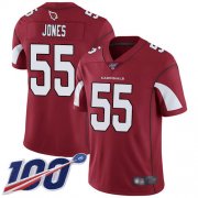 Wholesale Cheap Nike Cardinals #55 Chandler Jones Red Team Color Men's Stitched NFL 100th Season Vapor Limited Jersey