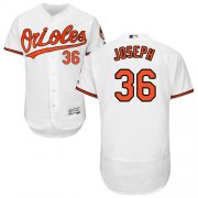 Wholesale Cheap Orioles #36 Caleb Joseph White Flexbase Authentic Collection Stitched MLB Jersey