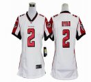 Wholesale Cheap Nike Falcons #2 Matt Ryan White Women's Stitched NFL Elite Jersey