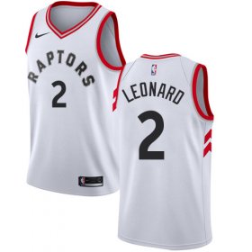 Cheap Youth Toronto Raptors #2 Kawhi Leonard White NBA Swingman Association Edition Jersey