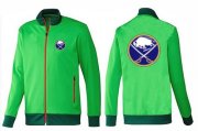 Wholesale Cheap NHL Buffalo Sabres Zip Jackets Green