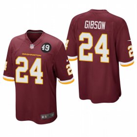 Cheap Washington Redskins #24 Antonio Gibson Men\'s Nike Burgundy Bobby Mitchell Uniform Patch NFL Game Jersey