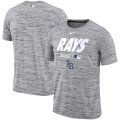 Wholesale Cheap Tampa Bay Rays Nike Authentic Collection Velocity Team Issue Performance T-Shirt Gray