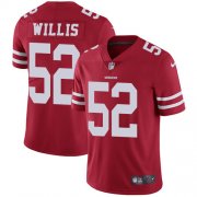 Wholesale Cheap Nike 49ers #52 Patrick Willis Red Team Color Men's Stitched NFL Vapor Untouchable Limited Jersey