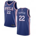 Wholesale Cheap Men's Philadelphia 76ers #22 Wilson Chandler Swingman Blue Basketball Icon Edition Jersey