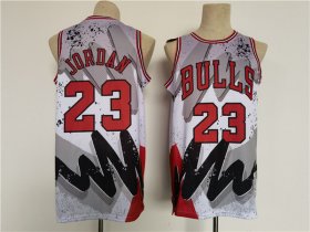 Wholesale Cheap Men\'s Chicago Bulls #23 Michael Jordan Throwback basketball Jersey