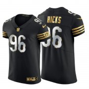 Wholesale Cheap Chicago Bears #96 Akiem Hicks Men's Nike Black Edition Vapor Untouchable Elite NFL Jersey